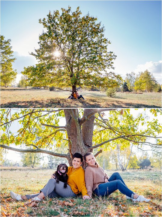Hundefotos mit Labrador und Familie in Dresden